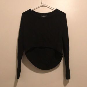 Cropped Knitted Sweater